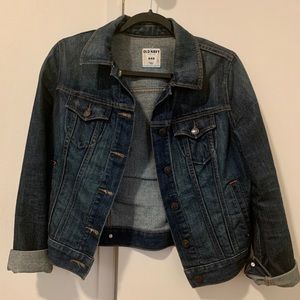 Old Navy Dark Denim Jean Jacket